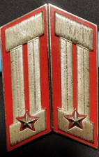 COPPIA FREGI MILITARI MOSTRINE DA COLLEZIONE