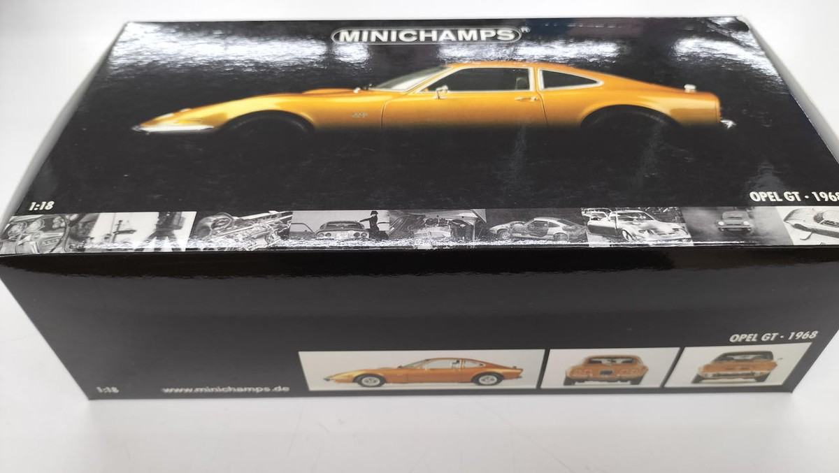 オペル GT 1968 ミニチャンプス　1/18 未使用 ミニチャンプス オペル GT 1968 1/18 未使用 - メルカリ
