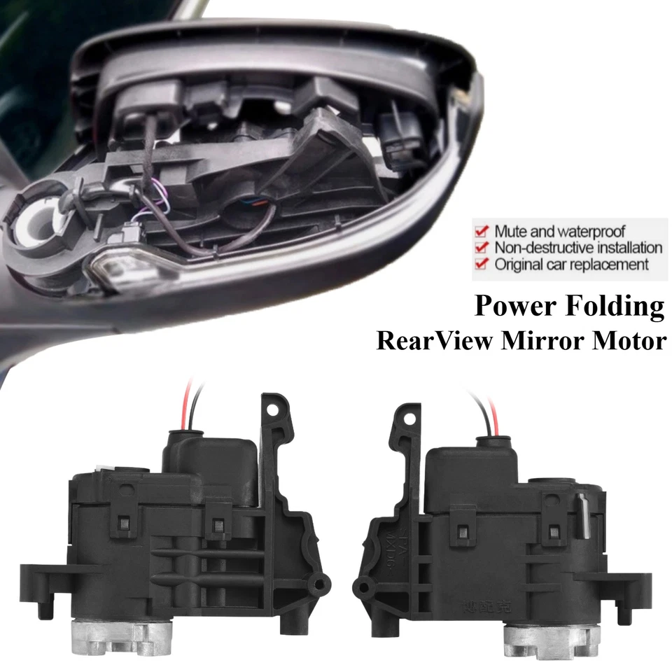 Комплект двигателя складного зеркала с электроприводом для Mazda Suzuki Swift Subaru Forester Impreza - Изображение 2 из 4