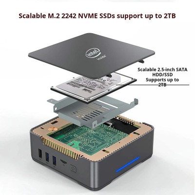 新品 Intel N150 16GB 512GB Windows11 ミニPC Amazon.co.jp: ミニpc Intel N150初登場 【16GB+1TB SSD ミニpc