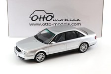 1:18 OTTO mobile OT464 Audi S4 (C4) 4.2 V8 Limousine Crystal silver 1993