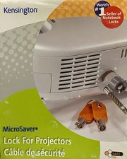 Video Projector Security Lock MicroSaver by Kensington - Keyed Cable Lock