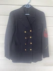 Vintage US Military WW1 Men’s Navy Dress Jacket Blue Wool Chief Petty Officer