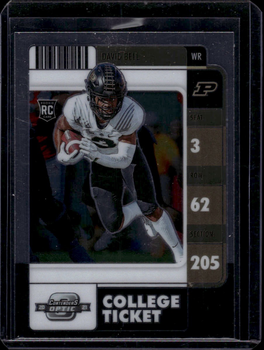 2022 Panini Chronicles Draft Picks #30 David Bell Contenders Optic