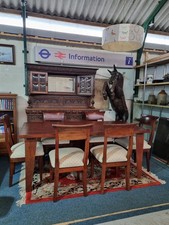 Dining Table And Six Dining Chairs