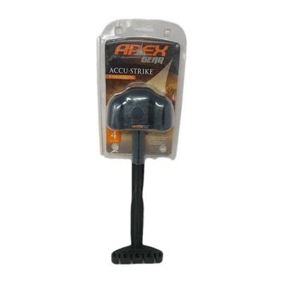 TruGlo Apex Gear Accu-Strike 4 Arrow Quiver: Black: Vibration Free: AG204BK: NEW