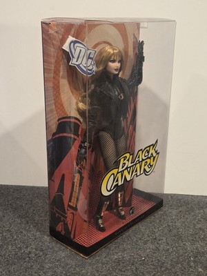 DC Comics Black Canary Barbie Doll Black Label 2008 Mattel L9640