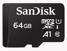 Restposten x 10 Raspberry SanDisk 64GB A1 bis 100MB/s Class 10 U1 Speicher microSD