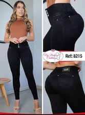 Jeans Colombianos Cintura Alta levanta cola butt lifter high waist push up 8215