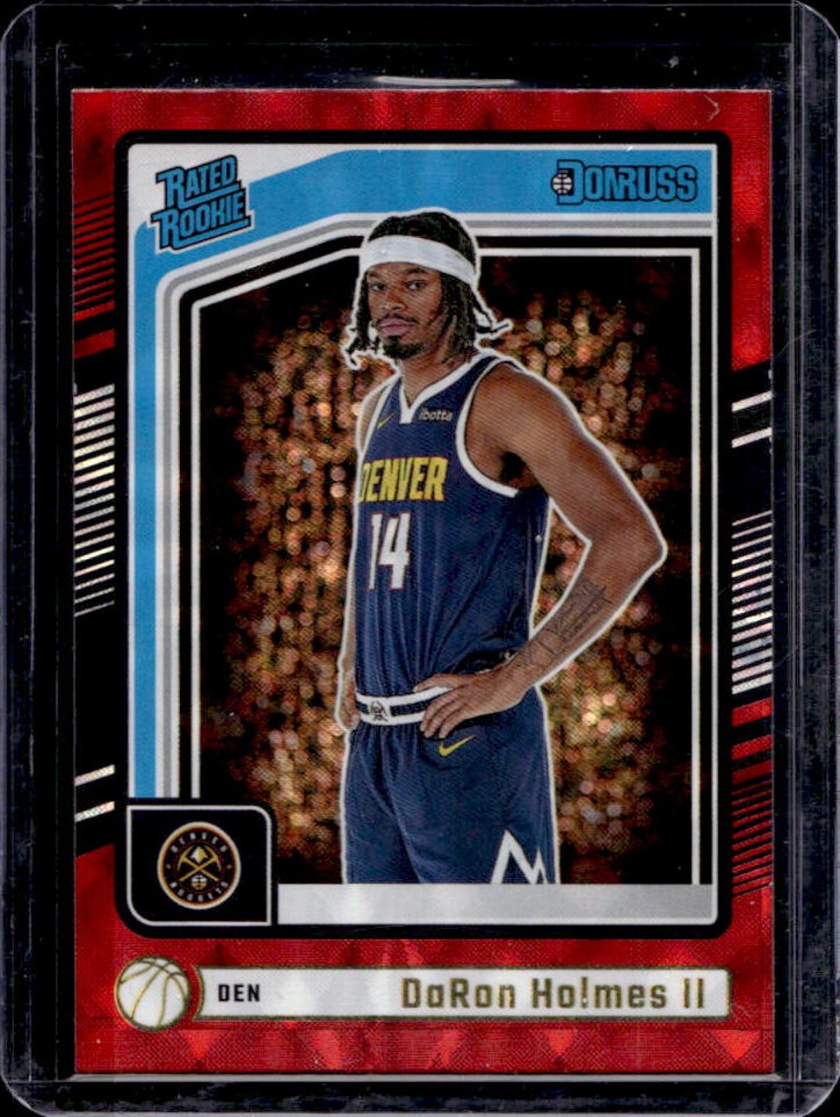 2024-25 Donruss DaRon Holmes II International Rated Rookie #213 Nuggets