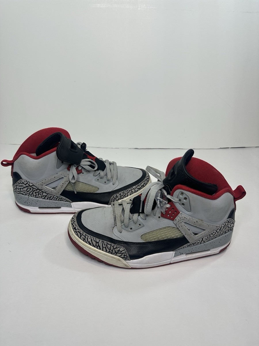 Nike Air Jordan Spizike Wolf Grey Varsity Red 315371-003 Men's