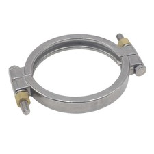 HFS(R) 4" High Pressure Tri Clamp Clover Sanitary Clamp, Stainless Steel 304