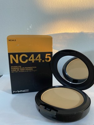 【Brand New】MAC Studio Fix Powder Plus Foundation, 15g, NC44.5, 100% authentic