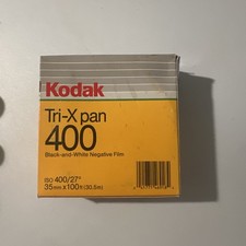 Kodak Tri-X Pan 400 35mm 100ft Bulk Roll Sealed Film Exp. 03/1995