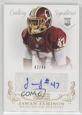 2013 Panini National Treasures Century Gold 42/49 Jawan Jamison #286 Auto 2u3