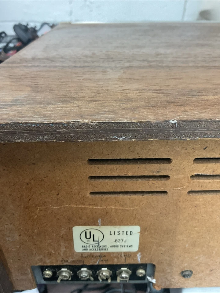 Receptor Centrex reproductor estéreo AM-FM Pioneer de colección RH-626 sin probar Foto 4 de 4