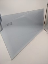 Lote de 2 paneles de puerta con soporte de TV de vidrio templado 17 7/8 x 8 bisel facial unilateral