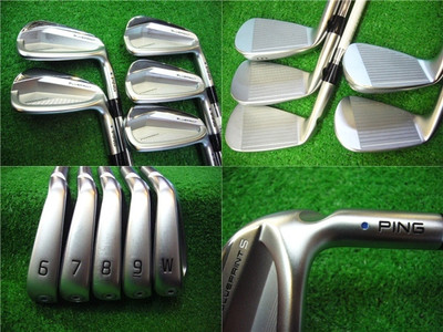 Golf Iron Set PING BLUEPRINT S 2024 Dot Color Blue N.S.PRo MODUS3 