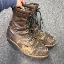 Red Wing Boots 4417 Loggermax Men Size 13 Medium Width Hiking Hunting Vibram