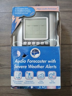 La Crosse Technology Audio Forecaster Weather Station Severe Alerts NIB