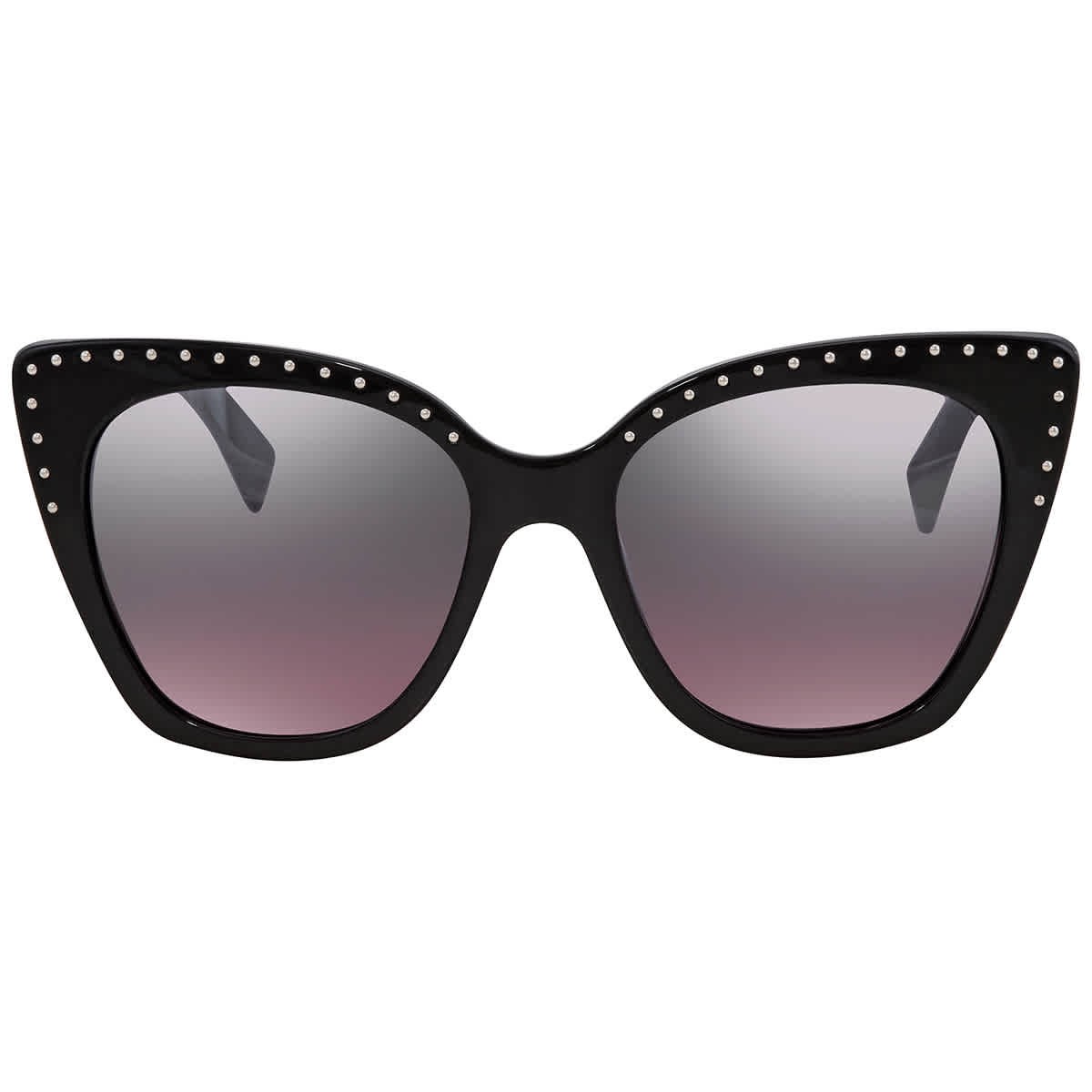 Женские солнцезащитные очки Moschino Silver Violet Mirror Cat Eye MOS005S 0BSC E8 53 12690₽
