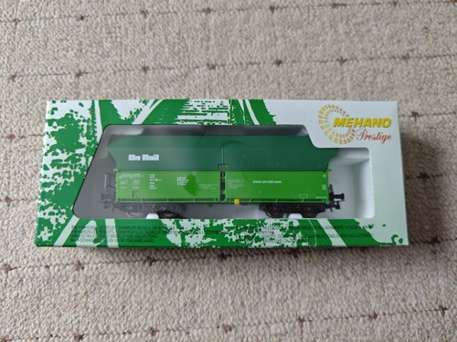 Mehano Prestige T215 Selbstentladewagen On Rail Spur H0 35677 Top Zustand In OVP | Condition: Gebraucht