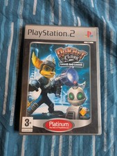 Ratchet & Clank 2 Locked and Loaded Platinum Playstation 2 Game Complete PS2
