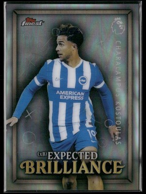 2025-26 Topps Finest Premier League Charalampos Kostoulas Expected Brilliance