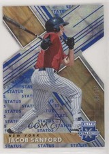 2019 Panini Elite Extra Edition Status Blue Die-Cut 18/75 Jake Sanford Jacob 0t2