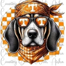 Sublimation Print Vols Football Dog Ready To Press Paper Ink Heat Transfer