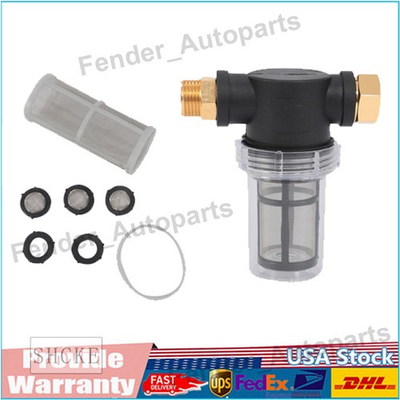 #ad Garden Hose Filter for Pressure Washer Inlet Water Inline Filter for Sediment US $7.25