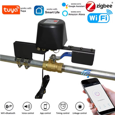 Tuya WiFi/Zigbee Automatic Gas Water Heater Valve Controller Smart Home Remote C