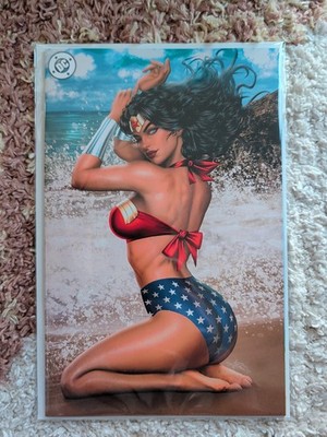 G'Nort's Swimsuit Edition #1 Exclusive Ariel Diaz Wonder Woman LTD