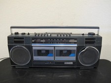 Vintage Sears SR2100 Series Boombox Ghetto Blaster W/ Dual Cassette 564.21340450