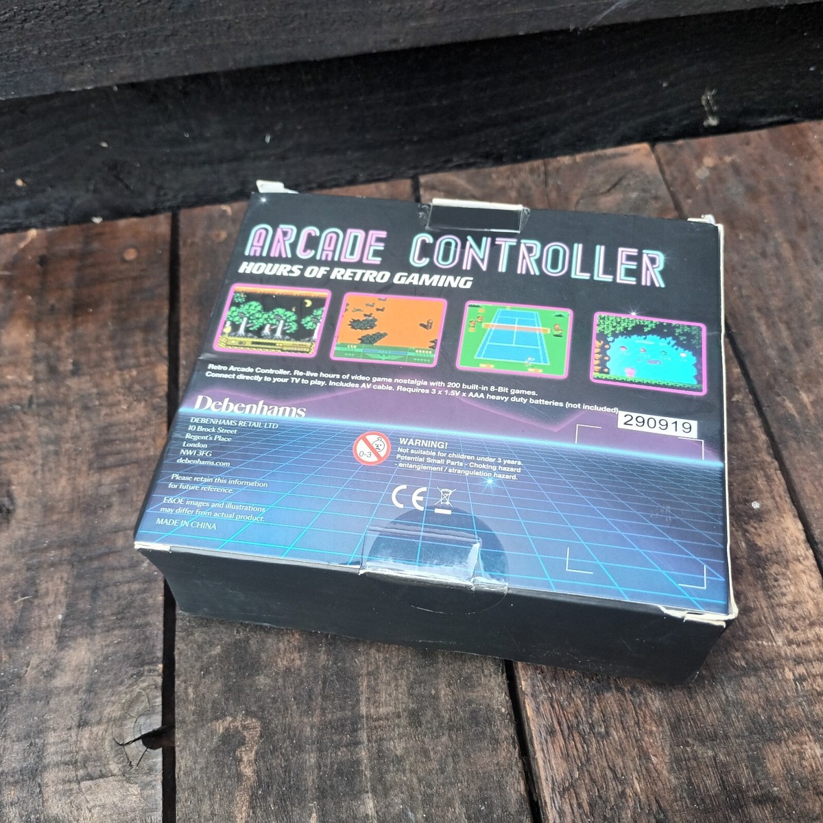 Orb Gaming Retro Arcade Controller with 200 Games plug n play