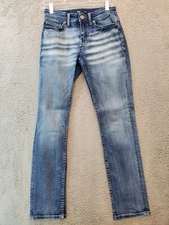 Buckle BKE Alec Mens Size 28x30 Blue Jeans