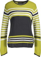 Neu ! Capuccino Damen Pullover Grau-Mix Gr. 38