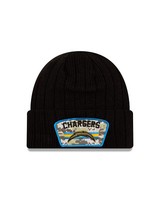 Nfl Los Angeles Chargers Salute To Service 2021 WollmüTze Beanie 195853838556