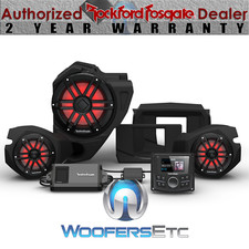 ROCKFORD FOSGATE RZR14-STG3 AUDIO KIT FOR SELECT POLARIS RZR MODELS 2014 - UP