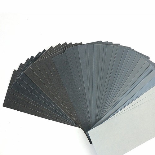 51Pcs Wet and Dry Sand Paper Mixed Assorted Grit 120-7000 Car Paint Sandpaper - Picture 2 of 10