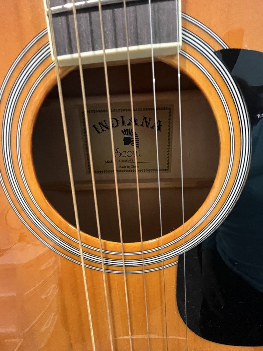 Indiana Scout Model S-Scout-VS 6-String Dreadnought Acoustic