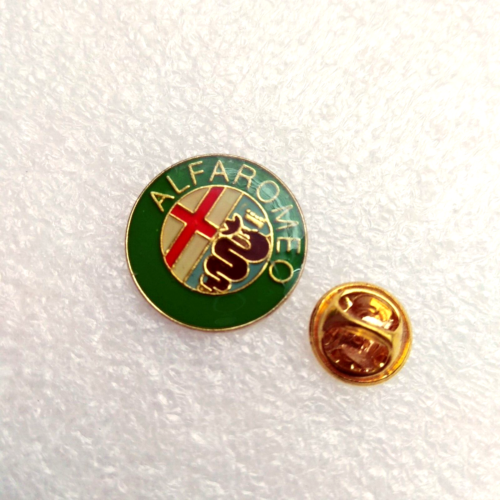 Pin's lapel pin pins Car Voiture Embleme logo ALFA ROMEO  Ø20,5mm (reflet) - Zdjęcie 1 z 5