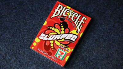 Bicycle 7-Eleven Slurpee 2020 (Red) Playing Cards - Out Of Print