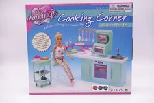 Gloria,Barbie Size Doll  Furniture/(2816) My Fancy Life Cooking Cornor