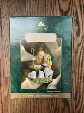 DAYSPRING Christmas Celebration HIS NAME IS JESUS Shepherd boys Ornament Y-559F
