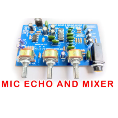 PT2399 NE5532 Digital Delay Echo Mic Audio Mixer Processor DIY PCB