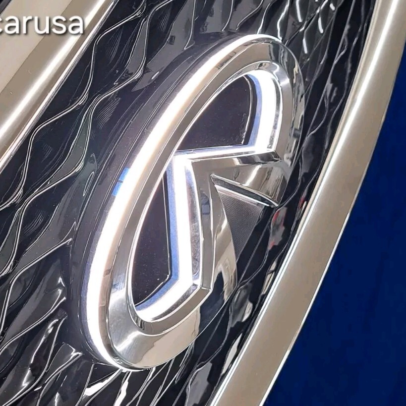 ランプベルジェ　馬 LED illuminated grille emblem for Infiniti JX35 2013 2014
