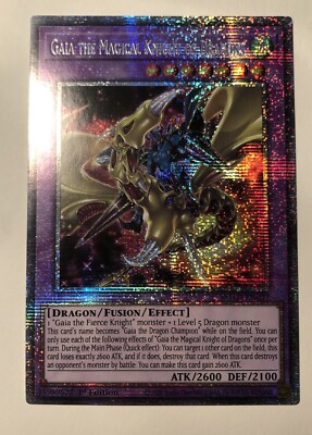 Yu-Gi-Oh! Gaia The Magical Knight Of Dragons ROTD-EN037 1st Ed STARLIGHT NM