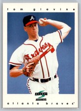 💎1997 Score Baseball Dugout Collection #89 Tom Glavine - Atlanta Braves💎