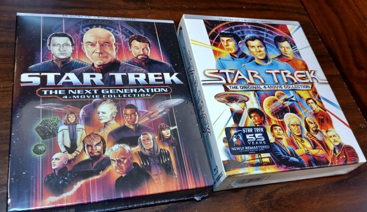 Star Trek the Next Generation + Original 4 Movie Collection (4K